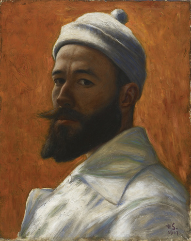 Self-Portrait, 1907 (H. Simberg) 